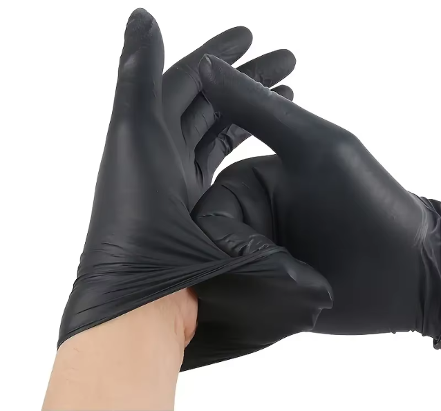 Black Disposable Gloves